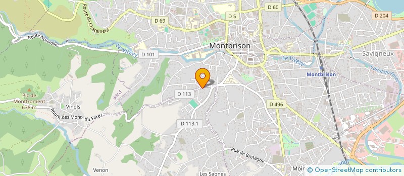 localisation de l'entreprise SCI IL PAPELLO  ECOTAY-L'OLME