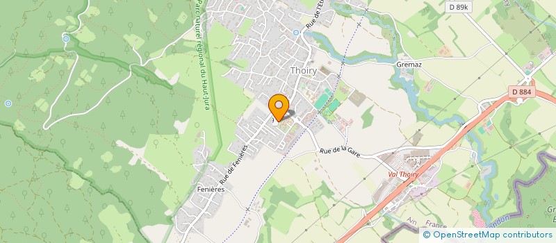 localisation de l'entreprise SCI IL Y A  THOIRY