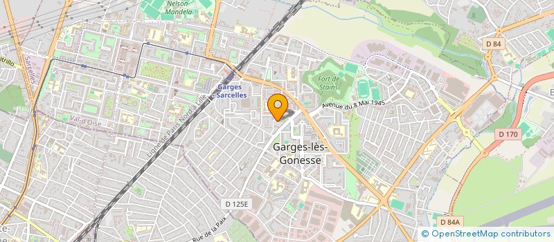 localisation de l'entreprise SCI ILAM  GARGES-LES-GONESSE