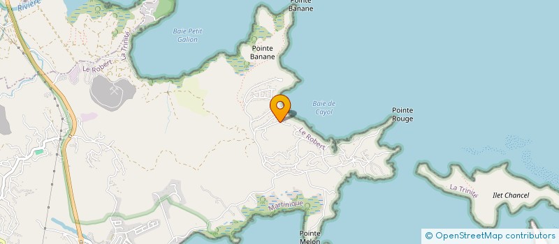 localisation de l'entreprise SCI ILAN  LE ROBERT