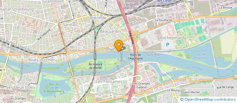 localisation de l'entreprise SCI ILANA  TOURS
