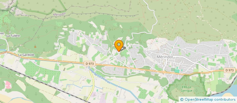localisation de l'entreprise SCI ILANA  MERINDOL