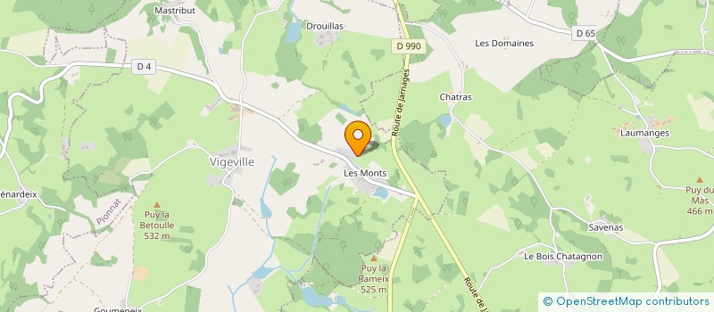 localisation de l'entreprise SCI ILANAE à VIGEVILLE