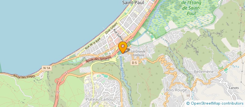 localisation de l'entreprise SCI ILANG-ILANG à SAINT-PAUL