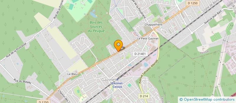 localisation de l'entreprise SCI ILB ET CIE à PESSAC
