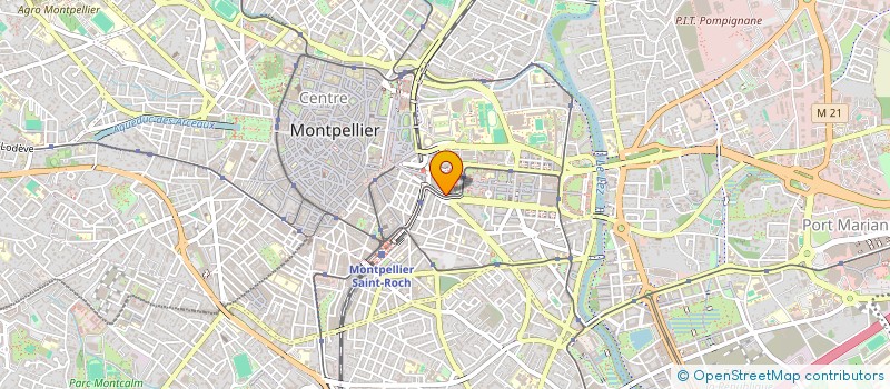 localisation de l'entreprise SCI ILC à MONTPELLIER