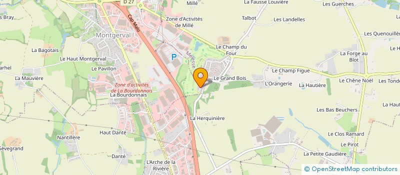 localisation de l'entreprise SCI ILD9318  LA MEZIERE