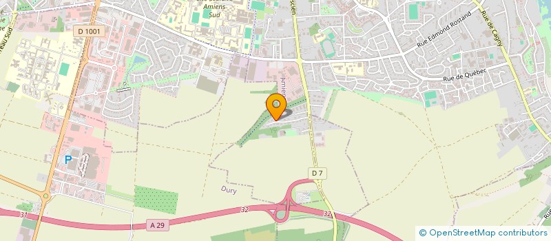 localisation de l'entreprise SCI ILE à AMIENS
