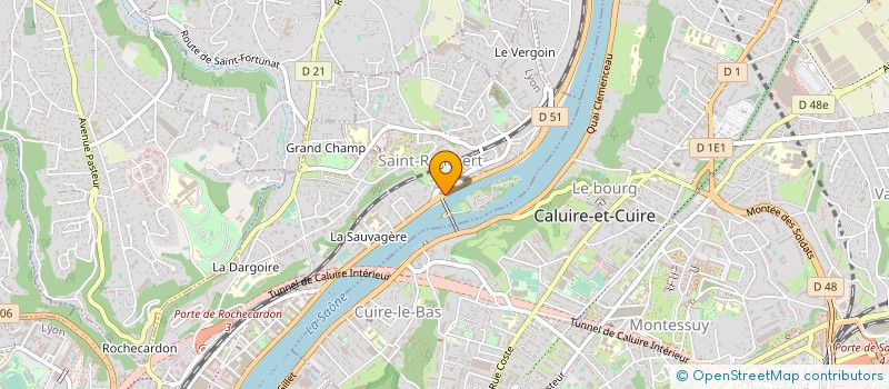 localisation de l'entreprise SCI ILE BARBE  LYON