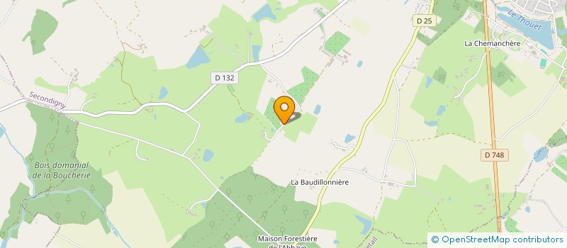 localisation de l'entreprise SCI ILE BOULE  SECONDIGNY