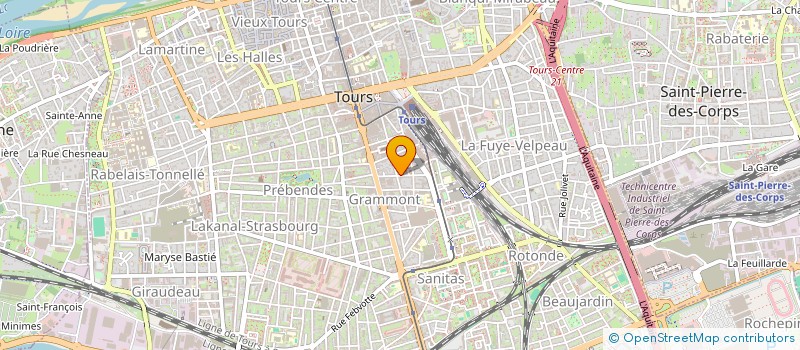 localisation de l'entreprise SCI ILE D OR  TOURS