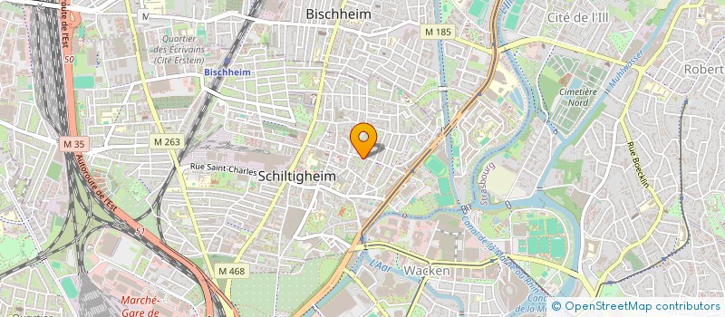 localisation de l'entreprise SCI ILE DE MULL  SCHILTIGHEIM