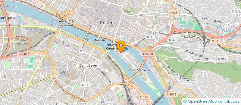 localisation de l'entreprise SCI ILE LACROIX à ROUEN