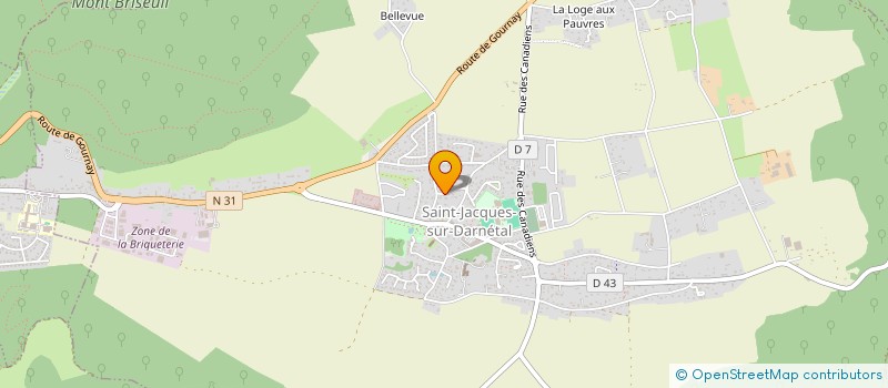 localisation de l'entreprise SCI ILE LACROIX  SAINT-JACQUES-SUR-DARNETAL