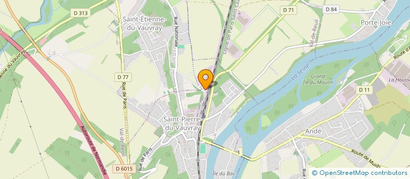 localisation de l'entreprise SCI ILE MOTELLE  VATTEVILLE