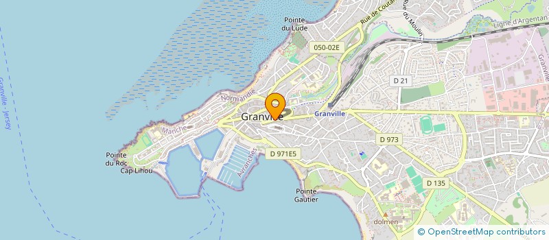 localisation de l'entreprise SCI ILE PASCA à GRANVILLE