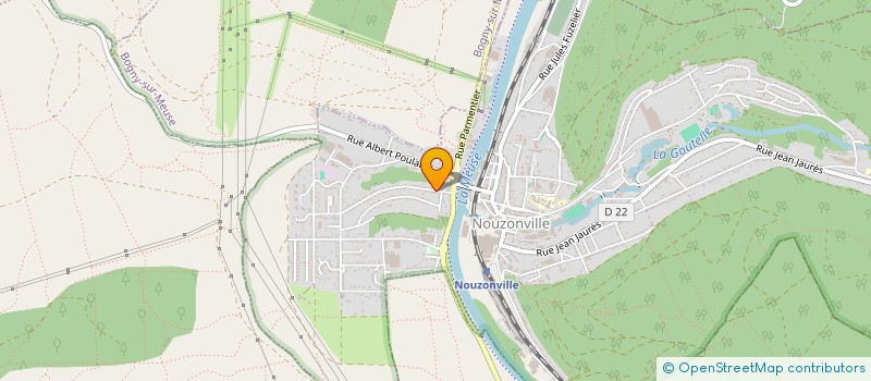localisation de l'entreprise SCI ILEANA  NOUZONVILLE