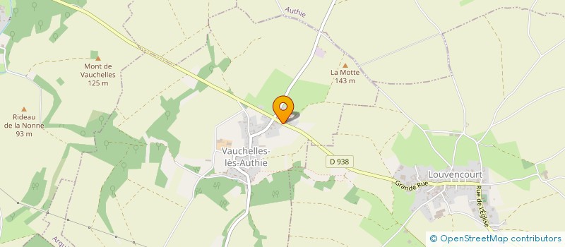 localisation de l'entreprise SCI ILEANA  VAUCHELLES-LES-AUTHIE