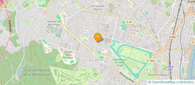 localisation de l'entreprise SCI ILETS DE LA CROIX DU SUD à RUEIL MALMAISON