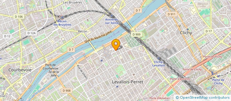 localisation de l'entreprise SCI ILEX à NEUILLY-SUR-SEINE