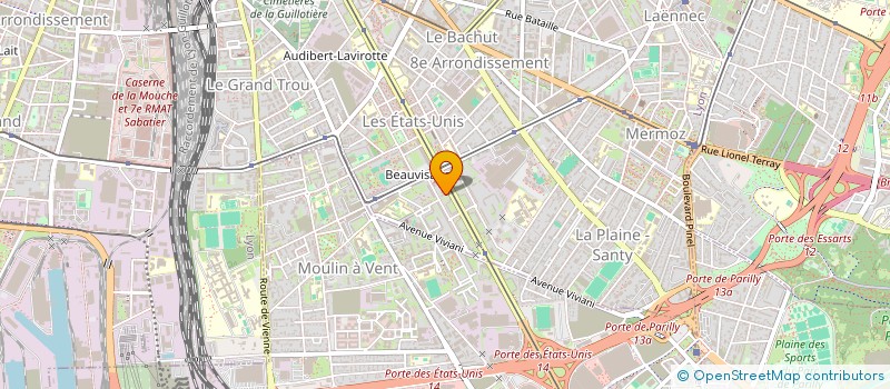 localisation de l'entreprise SCI ILH  LYON