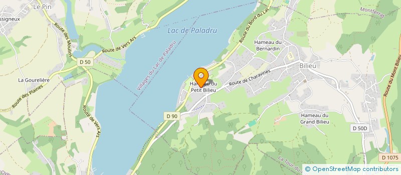 localisation de l'entreprise SCI ILHA GRANDE  BILIEU