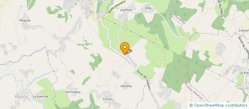 localisation de l'entreprise SCI ILI  MARCELLAZ-ALBANAIS