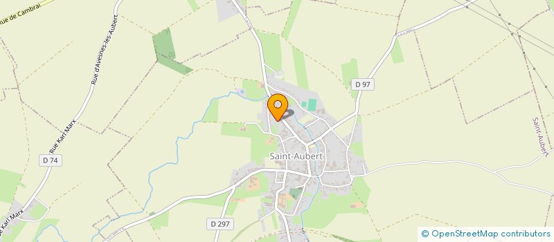 localisation de l'entreprise SCI ILIAD  SAINT-AUBERT