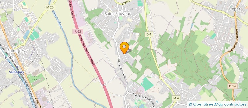 localisation de l'entreprise SCI ILION à SAINT-SAUVEUR