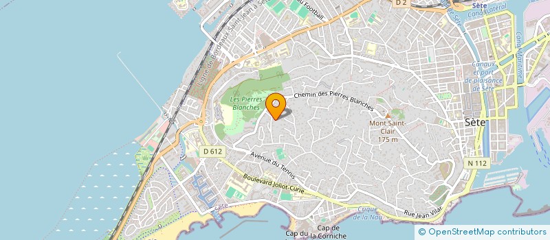 localisation de l'entreprise SCI ILIOS à SETE