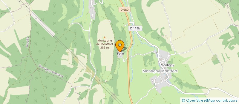 localisation de l'entreprise SCI ILL  MONTIGNY-MONTFORT