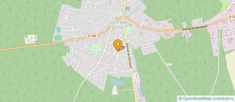 localisation de l'entreprise SCI ILLAC FONCIER  SAINT-JEAN-D'ILLAC