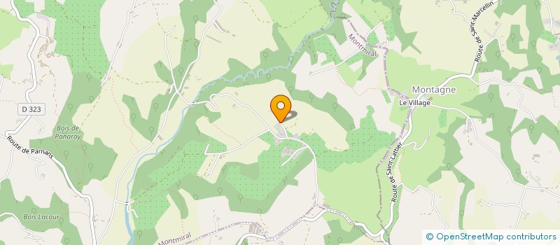 localisation de l'entreprise SCI ILLENA  MONTMIRAL