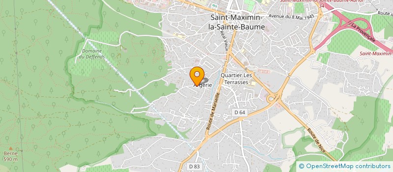 localisation de l'entreprise SCI ILLESAR  SAINT-MAXIMIN-LA-SAINTE-BAUME
