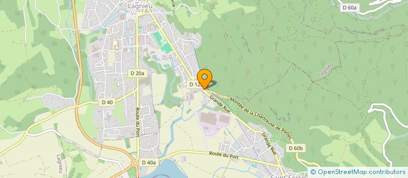 localisation de l'entreprise SCI ILM  CHAZEY-SUR-AIN