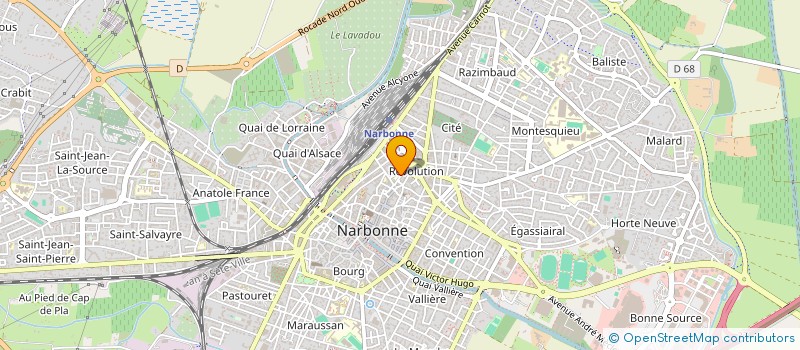 localisation de l'entreprise SCI ILNA à NARBONNE