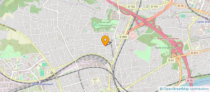 localisation de l'entreprise SCI ILNOREMA  ARGENTEUIL