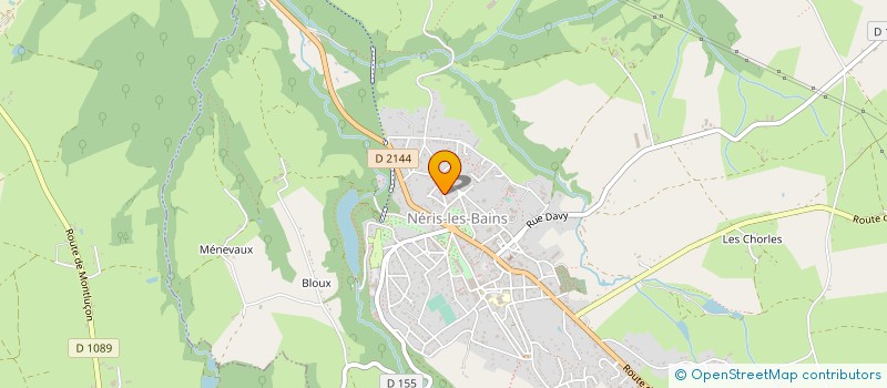 localisation de l'entreprise SCI ILO  NERIS-LES-BAINS