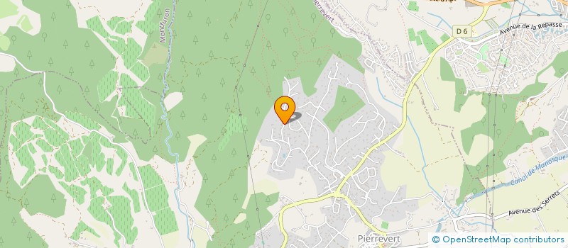 localisation de l'entreprise SCI ILOBELZO  PIERREVERT