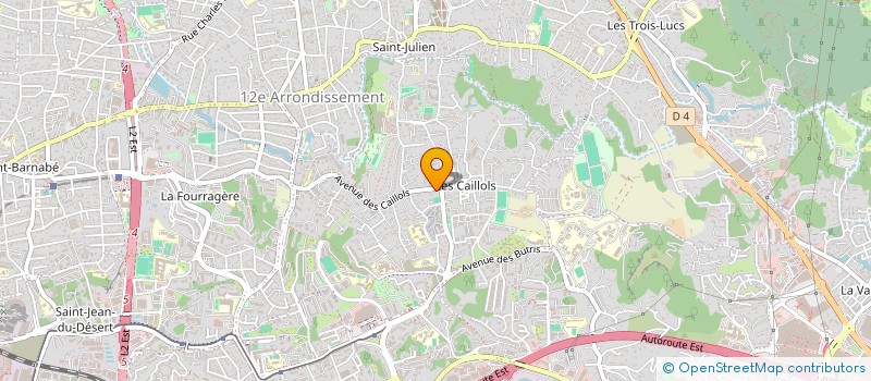 localisation de l'entreprise SCI ILOLEA à MARSEILLE