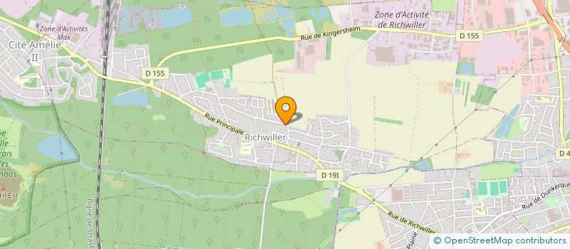 localisation de l'entreprise SCI ILOMAN  RICHWILLER