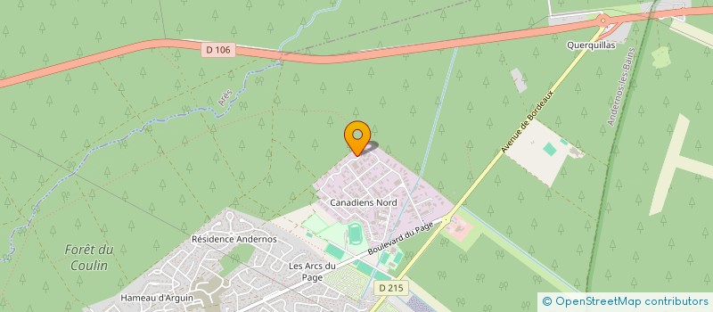 localisation de l'entreprise SCI ILOMAR  ANDERNOS-LES-BAINS