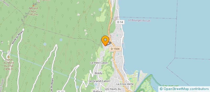 localisation de l'entreprise SCI ILOT  LE BOURGET-DU-LAC