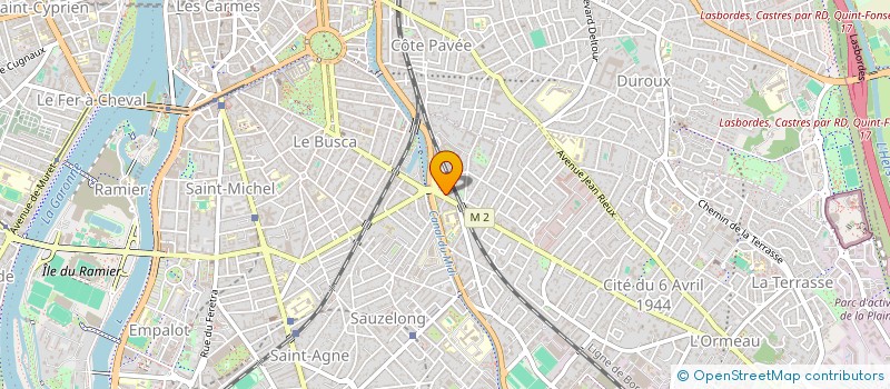 localisation de l'entreprise SCI ILOT DE BANDRELE à TOULOUSE