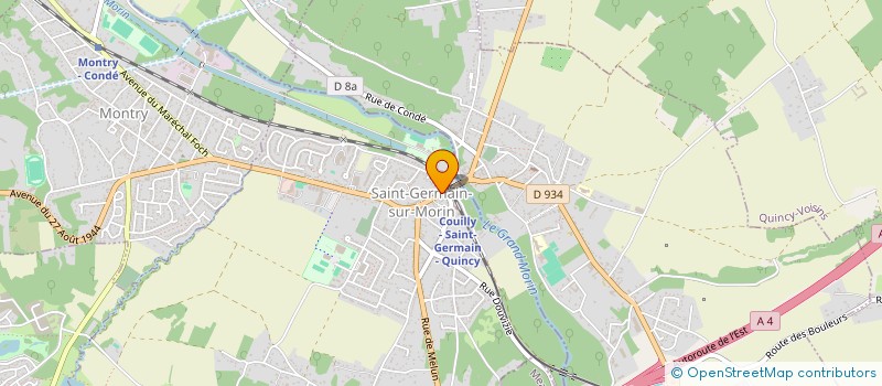 localisation de l'entreprise SCI ILOU  SAINT-GERMAIN-SUR-MORIN