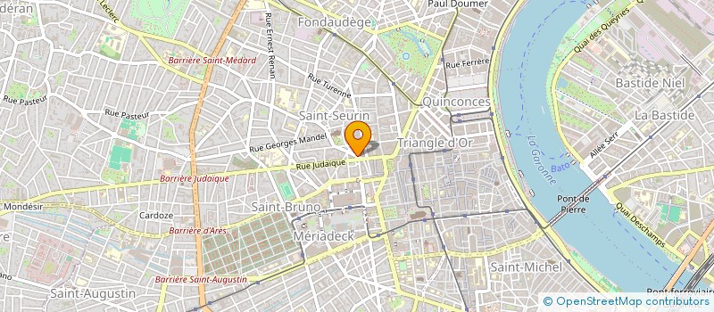 localisation de l'entreprise SCI ILRO  BORDEAUX