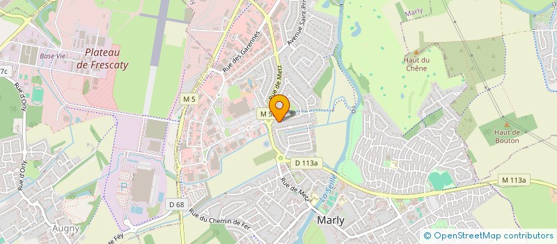 localisation de l'entreprise SCI ILY  MARLY