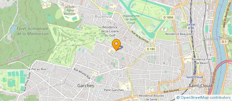 localisation de l'entreprise SCI IM-DELAUTRE à GARCHES