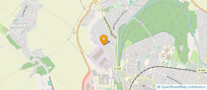 localisation de l'entreprise SCI IM'MEAUX K&M  CREGY-LES-MEAUX