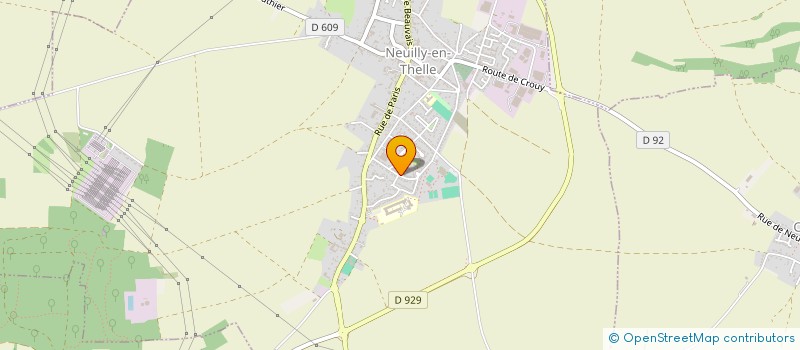 localisation de l'entreprise SCI IM'MOREL  LE MESNIL-EN-THELLE